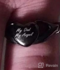 img 1 attached to Keepsake Remembrance: Women'S Minicremation Urn Ring To Cherish Loved Ones Forever review by Quas Santiago