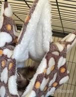 img 1 attached to Cozy Ferret Hammock Toy Set For Small Pets - Perfect Rat Cage Accessories And Warm Bed For Guinea Pigs, Hamsters, And Chinchillas With Hanging Tunnel review by Muhammad Balding