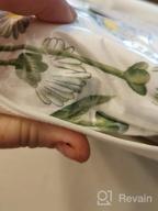 img 1 attached to FADFAY Floral Comforter Set: Lightweight Twin Size Bedding With Shabby Vintage Peony Design And Soft Microfiber Fill review by Renee Robinson
