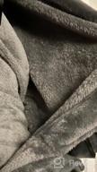 img 1 attached to Length Hooded Bathrobe Housecoat Nightgown Men's Clothing in Sleep & Lounge review by Patrick Jarvis