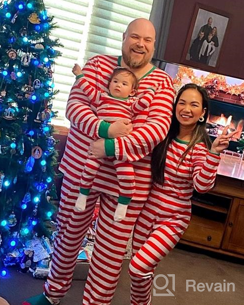 img 1 attached to 🎅 Men's Christmas Reindeer Pyjama Set - Matching Pajamas - Clothing review by Chad Sorensen