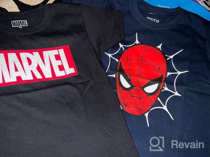 img 1 attached to Marvel Boys' T-Shirt Pack: Short Sleeve Avengers Super Hero Graphic Tees (Toddler/Little Boy/Big Boy) review by Khalil Hopp