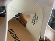 img 1 attached to Cushionaire'S Comfortable Naomi Cork Wedge Sandals For Women With Wide Widths review by Ross Sugden