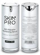 skinpro bio-placenta revitalizing serum - with argireline - reduce eye wrinkles, skin regeneration, collagen products, wrinkle treatment - anti aging face serum logo