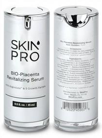 img 4 attached to SkinPro BIO-Placenta Revitalizing Serum - With Argireline - Reduce Eye Wrinkles, Skin Regeneration, Collagen Products, Wrinkle Treatment - Anti Aging Face Serum