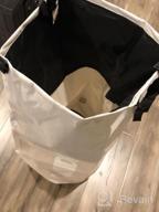 img 1 attached to Stay Organized On The Go With Chrislley'S 106L Extra Large Laundry Hamper And Backpack review by Matthew Carr