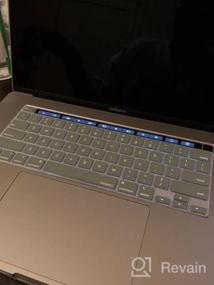 img 5 attached to Комплект защитного чехла MOSISO для MacBook Pro 16 дюймов — жесткий чехол, чехол для клавиатуры, защитная пленка для экрана и сумка для хранения