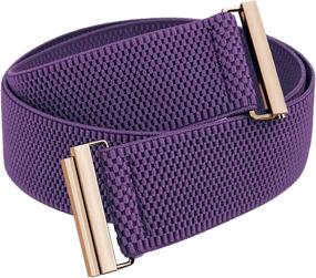 img 3 attached to Samtree Stretch Adjustable Lightweight Waistband Women's Accessories via Belts