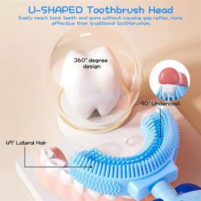 img 3 attached to 🪥 Silicone Cleaning Brushing Skytened Toothbrush