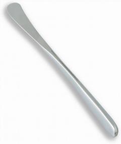 img 4 attached to Set Of 12 Fortessa Dragonfly 18/10 Stainless Steel Butter Knives, 7.1-Inch Flatware Set
