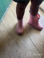 картинка 1 прикреплена к отзыву 🥾 Легкие водонепроницаемые сапоги для мальчиков - идеальная обувь для детей от Juan Grayson