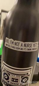 img 7 attached to 33-Piece Nurse Sticker Set For Water Bottles, Laptops - Perfect Gift For Nursing Students, Nurses & Healthcare Workers - Reusable Vinyl Decals With No Residue And Waterproof