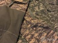 img 1 attached to Men'S Tactical Camouflage Long Sleeve Combat Shirt With Zipper - Slim Fit Military Style T-Shirt By CARWORNIC review by John Campos