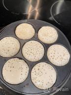 img 1 attached to Make Perfect Pancakes With The CAINFY Nonstick Induction Pancake Pan - 100% PFOA Free Coating And Multiple Molds For Fun Food! review by Leonard Herrera