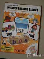 img 1 attached to Fun And Educational Montessori Reading Blocks And Flash Cards For 3-5 Year-Olds review by Kevin Silver