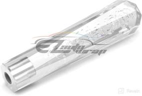 img 2 attached to 🚗 Enhance Your Driving Experience with the Crystal Clear Transparent Bubble Gear Shifter – 20cm