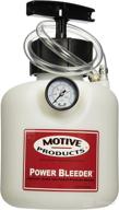 motive products 0090 power bleeder tank: effortless brakes maintenance logo