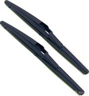 🧼 simpwibld rear wiper blades - oem quality, 14" / 14a, quick fit oe/style (pack of 2) logo