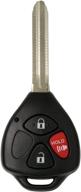 🔑 keyless2go replacement car key with g chip for select 4runner rav4 yaris models using hyq12bby/hyq12bdc logo