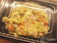 img 1 attached to YANGRUI Reusable To Go Containers - 40 Pack BPA Free Meal Prep Boxes With Lids review by Hector Nito