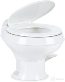 img 2 attached to Dometic 300 Series Low Profile Toilet: Superior White Design for Efficient Comfort