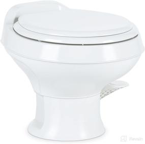 img 3 attached to Dometic 300 Series Low Profile Toilet: Superior White Design for Efficient Comfort