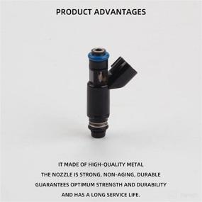 img 1 attached to 🔧 Compatible Dasbecan Fuel Injectors for Chevy Tahoe Silverado Suburban Avalanche Express 1500 Classic GMC Yukon XL Sierra Savana 1500 5.3L 2002-2007, Part Numbers: 25326903, 12580426