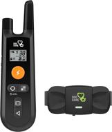 🐶 dog care rechargeable dog training collar: beep, vibration, and shock modes for large and medium dogs | 1000 ft long remote range, rainproof, safety keypad lock logo