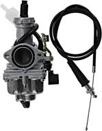 high-quality carburetor replacement for honda trx250ex sportrax 250 (2001-2005) with throttle cable & fuel filter logo