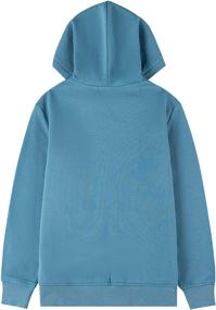 img 3 attached to SPACE VENTURE Sweatshirts Toddler BLUEJADE Boys' Clothing ~ Fashion Hoodies & Sweatshirts