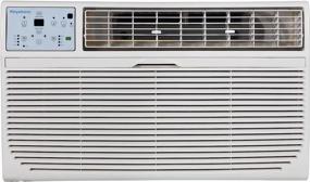 img 4 attached to Keystone 14,000 BTU 230V Through-The-Wall Air Conditioner: LCD Remote, 24H Timer, Sleep Mode & More!