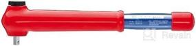 img 1 attached to 🔧 KNIPEX Tools - Insulated 3/8" Drive Reversible Torque Wrench (983350) for 1000V