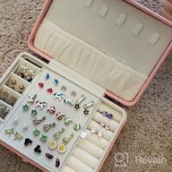 img 1 attached to 30/33 Pairs Hypoallergenic Stud Earrings for Girls with Sensitive Ears – Stainless Steel Post, Assorted Styles and Vibrant Colors Earring Set review by Casey Nzuki