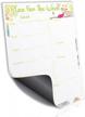 planovation usa made large magnetic dry erase whiteboard weekly planner for fridge refrigerator calendar logo