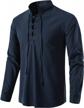 lucmatton men's vintage cotton long sleeve shirt with lace-up front for medieval, viking, and hippie inspired looks logo