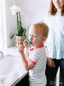 img 1 attached to 🦷 Oral Care at its Finest: Brushies Toddler Toothbrush - Made in the USA