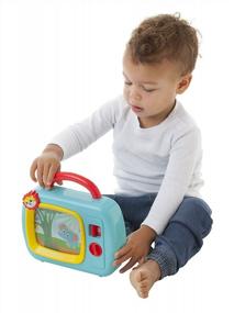 img 1 attached to Playgro 6386393 STEM Music Box TV Toy - Stimulate Baby'S Sights & Sounds!