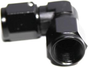 img 3 attached to 1 Piece 90 Degree AN4 4AN AN-4 Female To AN4 4AN AN-4 Female Swivel Fitting Adapter For Oil/Fuel/Water/Fluid/Air Line/Gauges/Hose Tube (90 Degree, 1 Pieces)