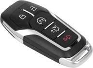 🔑 smart remote key fob for 2015-2017 ford f-150 with power tailgate compatible with 2013-2016 fusion, 2016-2017 edge explorer (m3na2c31243300) - engine start keyless entry system logo