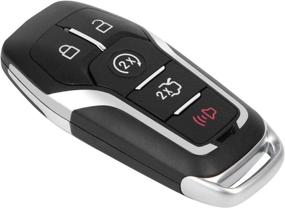 img 4 attached to 🔑 Smart Remote Key Fob for 2015-2017 Ford F-150 with Power Tailgate Compatible with 2013-2016 Fusion, 2016-2017 Edge Explorer (M3NA2C31243300) - Engine Start Keyless Entry System