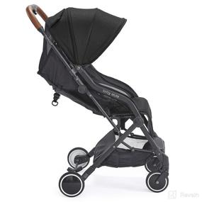 img 1 attached to 👶 Bitsy Elite Compact Stroller for Travel with Contours - Onyx Black - Lightweight, Foldable, and Compatible with Adapter-Free Infant Car Seats