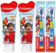 🦷 ryans world colgate toothpaste & toothbrush: a dynamic duo for sparkling smiles логотип