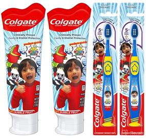 img 4 attached to 🦷 Ryans World Colgate Toothpaste & Toothbrush: A Dynamic Duo for Sparkling Smiles