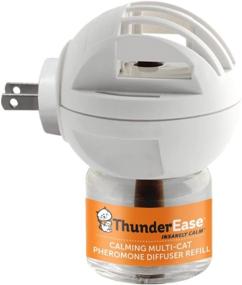 img 3 attached to Say Goodbye To Cat Tension With ThunderEase Multicat Calming Pheromone Diffuser Kit - Powered By FELIWAY!