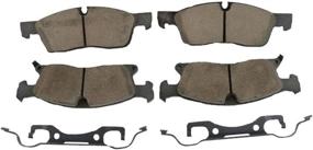 img 4 attached to 🔷 Magneti Marelli Mopar 2AMV3369AA Brake Pad Set, Pack of 2