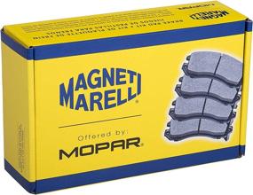 img 3 attached to 🔷 Magneti Marelli Mopar 2AMV3369AA Brake Pad Set, Pack of 2