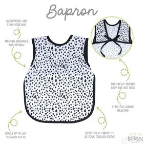 img 3 attached to BapronBaby Organic Dot Bapron