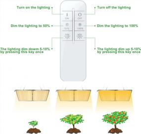 img 2 attached to Maximize Indoor Plant Growth With Remote Control 1000W Full Spectrum LED Grow Light