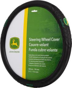 img 2 attached to 🚜 Multi-colored John Deere Steering Wheel Cover with Plasticolor Diamond Plate Grip Style – Product 006328