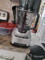 img 1 attached to Ninja NF701 Professional Food Processor: 1200W Power, 4 Functions, 12-Cup Bowl, 2 Blades & Discs, Silver review by Aaron Vazquez